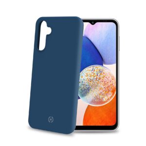 Cover Celly CROMO per Samsung Galaxy A14 4G e A14 5G Blu