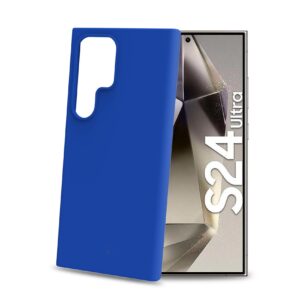 Cover Celly CROMO per Samsung Galaxy S24 Ultra 5G Blu TPU