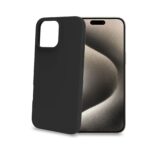 Cover Celly CROMO per Apple iPhone 16 Pro Max Nero TPU