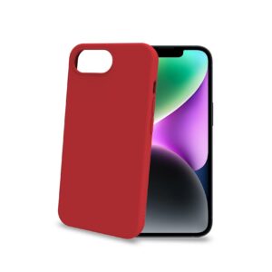 Cover Celly CROMO per Apple iPhone 16e Rosso TPU