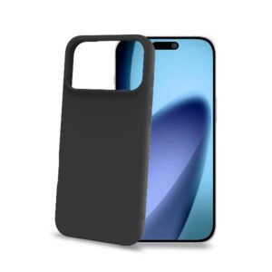 Cover Celly CROMO per Apple iPhone 17 Pro Max in TPU Nero
