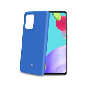 Cover Celly CROMO per Samsung Galaxy A52/A52s 5G Blu TPU