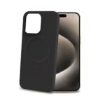Cover Celly CROMOMAG per iPhone 15 Pro Max Nero TPU
