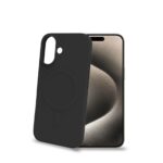 Cover Celly CROMOMAG per Apple iPhone 16 – TPU Nero