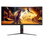 Monitor Curvo Gaming AOC CU34G4Z 34″ UltraWide 2K 165Hz
