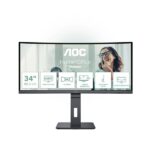 Monitor Curvo AOC CU34P3CV 34″ UltraWide 3.440×1.440 VA 100Hz