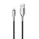 Cavo Lightning a USB-A Cygnett Armoured 3 Metri Tessuto Nero