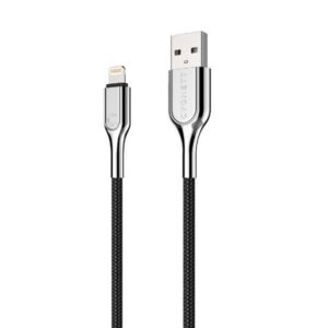 Cavo Lightning a USB-A Cygnett Armoured 3 Metri Tessuto Nero