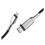 Cavo Cygnett Armoured Lightning a USB-C 1 Metro Nero