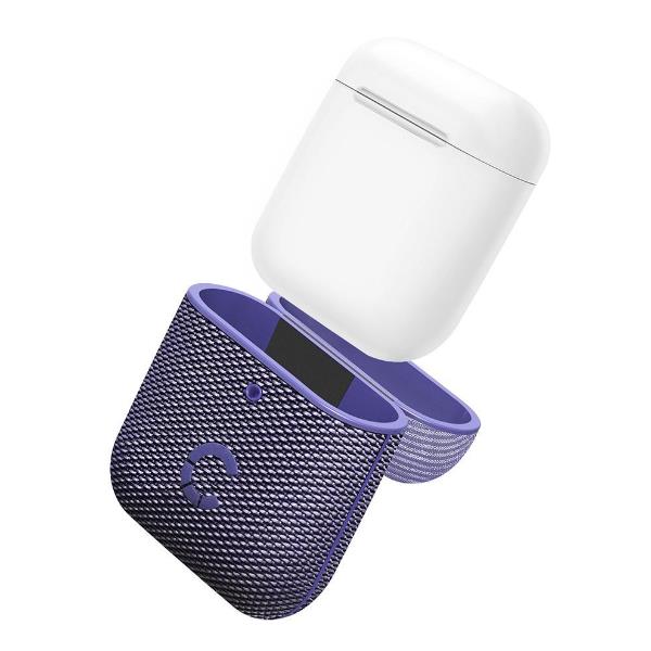 Custodia per AirPods Cygnett TekView 1° e 2° Gen Lilla/Viola