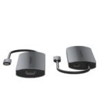 Hub USB-C Cygnett 6 in 1 HDMI Grigio Alluminio