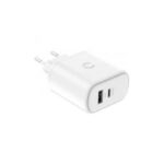Caricabatterie da Muro Cygnett 32W USB-C PD 2 Porte Bianco