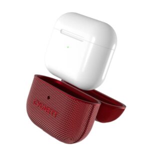 Custodia AirPods 3° Generazione Cygnett TekView Rosso con Noise Canceling