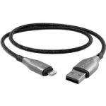 Cavo Lightning a USB-A Cygnett 1 metro Nero
