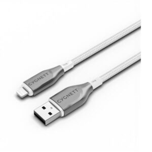 Cavo Lightning USB-A Cygnett 2 metri Bianco Nylon