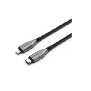 Cavo Lightning USB-C Cygnett 1M Nylon Nero 30W