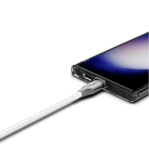 Cavo USB-C Cygnett 1 metro Bianco Nylon 5A