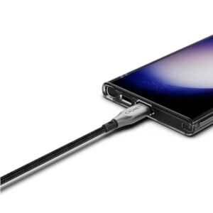 Cavo USB-C Cygnett 2 metri Nero Nylon 5A