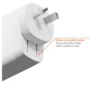 Caricabatterie GaN Cygnett 67W Multiporta da Viaggio Bianco