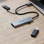 Hub USB Cygnett Unite 4in1 USB-C a USB-A 10 Gbps