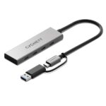Hub USB-C Cygnett Unite 4in1 4 Porte Type-C Rosso