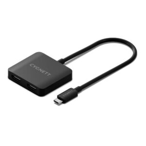 Adattatore USB-C a Doppio HDMI Cygnett Unite 2in1 Nero