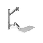 Staffa a Muro Digitus DA-90354 per Monitor Doppio fino a 17″ 8kg