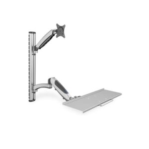 Staffa a Muro Digitus DA-90354 per Monitor Doppio fino a 17" 8kg