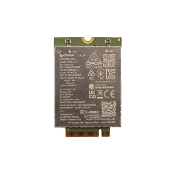 Modulo Mobile Wireless Dell DW5826E per Connessione 4G/5G Notebook