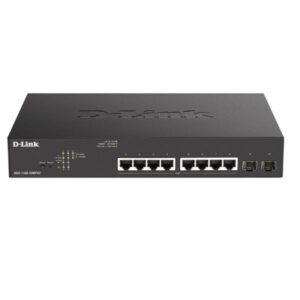 Switch D-Link DGS-1100-10MPV2E 8 Porte Gigabit PoE Smart Managed