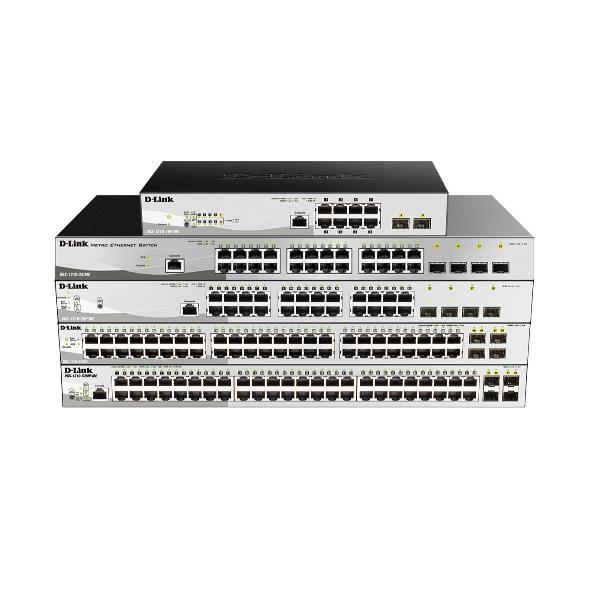 Switch D-Link DGS-1210-52MP/ME 48 Porte Gigabit PoE Layer 3