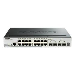 Switch D-Link DGS-1510-20/E 16 Porte Gigabit + 4 Uplink Smart Managed