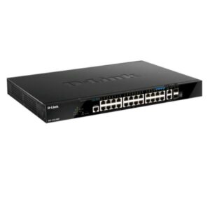 Switch D-Link DGS-1520-28MP/E 24 Porte Gigabit PoE+ Smart Managed Layer 3
