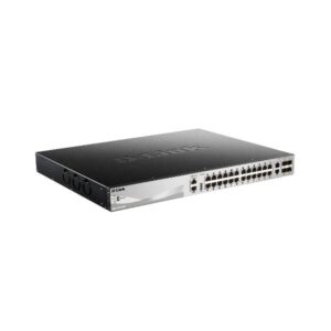 Switch D-Link DGS-3130-30PS/E 24 Porte Gigabit PoE+ 6 Uplink Layer 3