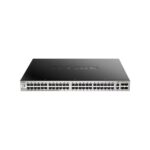 Switch D-Link DGS-3130-54PS/E Managed Layer 3 48 Porte PoE 6 Uplink