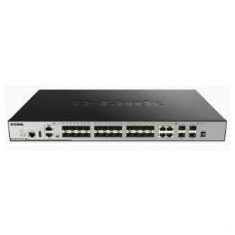 Switch D-Link DGS-3630-28SCS 24 Porte Gigabit 4 Uplink SFP Smart Managed