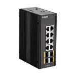 Switch Industriale D-Link DIS-300G-12SW 12 Porte LAN 4 Uplink DIN