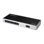 Docking Station Startech Universale per Due Monitor 4K Grigio Alluminio