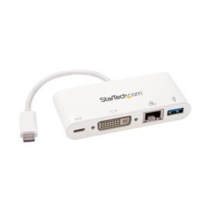 Docking Station Startech USB-C Multiporta PD Bianca