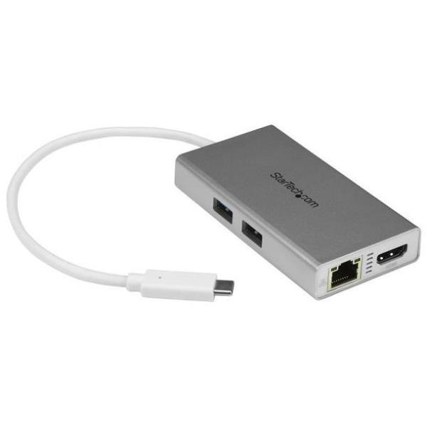 Docking Station Startech Mini USB-C a HDMI 4K Hub USB Grigio
