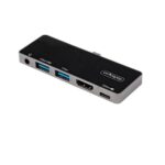 Adattatore USB-C Startech a HDMI 4K 60Hz Multiporta Alluminio