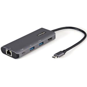 Docking Station Startech USB-C a HDMI Grigio Alluminio