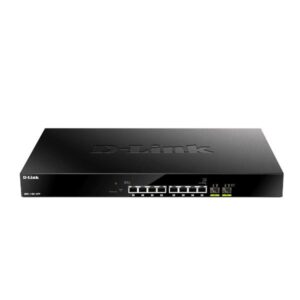 Switch Industriale D-Link DMS-1100-10TP 8 Porte PoE 2 Uplink SFP