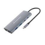 Docking Station Conceptronic 10-in-1 USB 3.2 HDMI PD 100W GbE