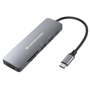 Docking Station Conceptronic 6-in-1 USB 3.2 HDTV 100W PD