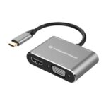 Docking Station Conceptronic 4-in-1 USB 3.2 HDMI VGA PD 100W