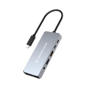 Docking Station Conceptronic 6-in-1 USB4 40Gbps 8K 2.5GbE PD 100W