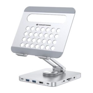 Docking Station Conceptronic 8-in-1 Universale per Tablet e Notebook