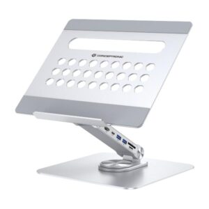 Docking Station Conceptronic Universale 7 in 1 Supporto Notebook Alluminio
