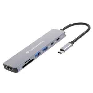 Docking Station Conceptronic 7-in-1 USB 3.2 4K60Hz HDMI PD 100W